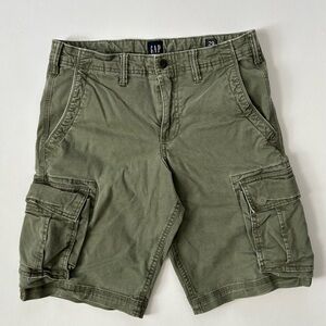 GAP Olive Green Men's Cargo Shorts
